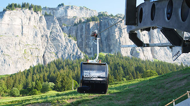Image for: Milchseilbahn Bergfahrt